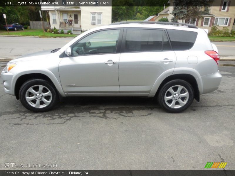 Classic Silver Metallic / Ash 2011 Toyota RAV4 Limited 4WD