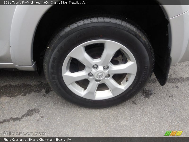 Classic Silver Metallic / Ash 2011 Toyota RAV4 Limited 4WD