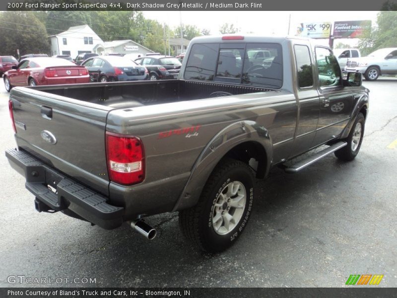 Dark Shadow Grey Metallic / Medium Dark Flint 2007 Ford Ranger Sport SuperCab 4x4