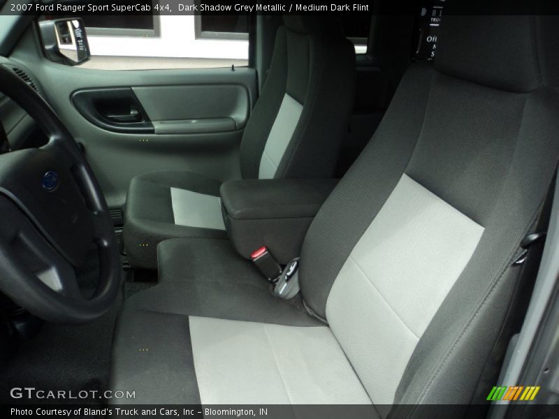 Dark Shadow Grey Metallic / Medium Dark Flint 2007 Ford Ranger Sport SuperCab 4x4