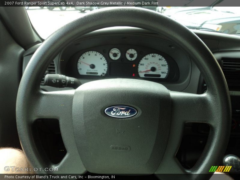 Dark Shadow Grey Metallic / Medium Dark Flint 2007 Ford Ranger Sport SuperCab 4x4