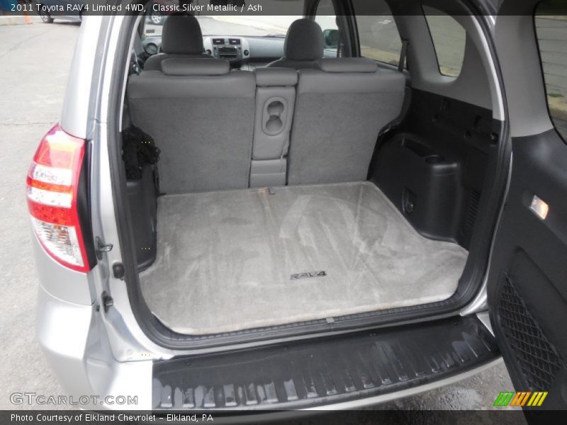 Classic Silver Metallic / Ash 2011 Toyota RAV4 Limited 4WD