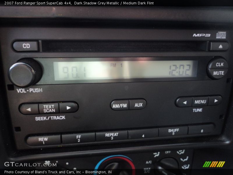 Dark Shadow Grey Metallic / Medium Dark Flint 2007 Ford Ranger Sport SuperCab 4x4