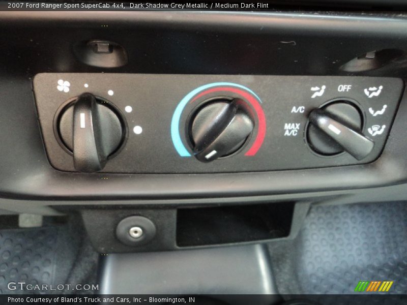 Dark Shadow Grey Metallic / Medium Dark Flint 2007 Ford Ranger Sport SuperCab 4x4