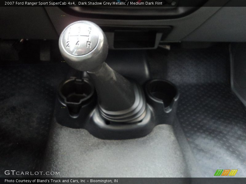 Dark Shadow Grey Metallic / Medium Dark Flint 2007 Ford Ranger Sport SuperCab 4x4