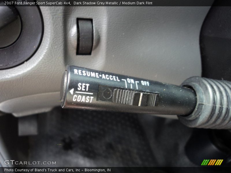 Dark Shadow Grey Metallic / Medium Dark Flint 2007 Ford Ranger Sport SuperCab 4x4
