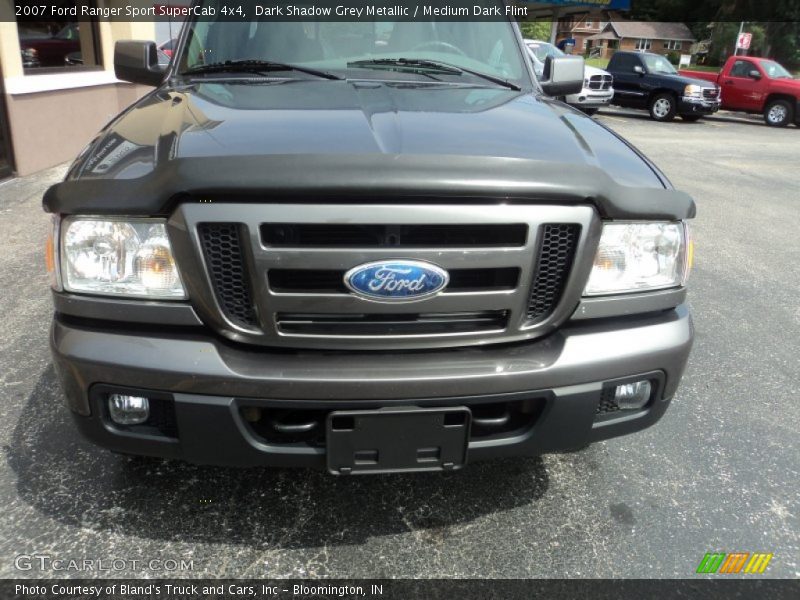 Dark Shadow Grey Metallic / Medium Dark Flint 2007 Ford Ranger Sport SuperCab 4x4