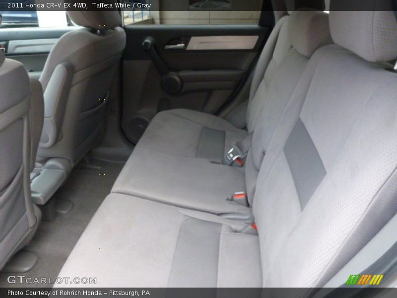 Taffeta White / Gray 2011 Honda CR-V EX 4WD