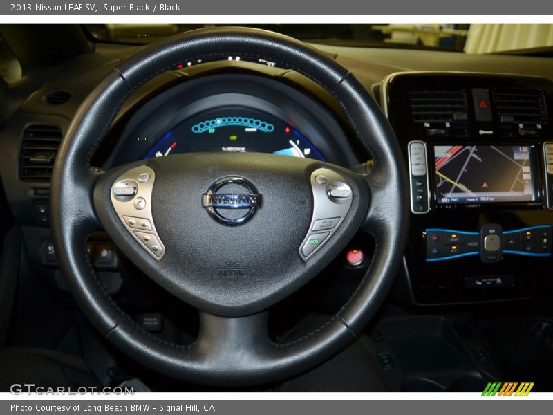 Super Black / Black 2013 Nissan LEAF SV