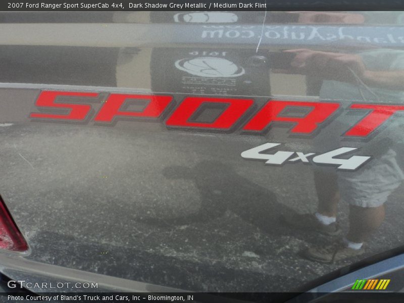 Dark Shadow Grey Metallic / Medium Dark Flint 2007 Ford Ranger Sport SuperCab 4x4