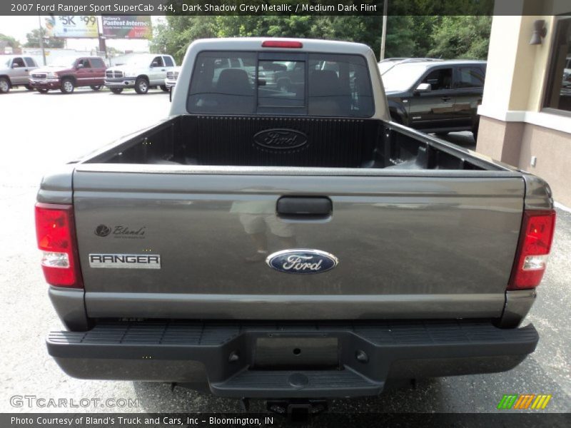 Dark Shadow Grey Metallic / Medium Dark Flint 2007 Ford Ranger Sport SuperCab 4x4