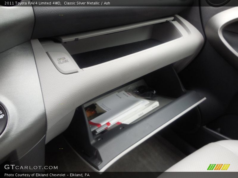 Classic Silver Metallic / Ash 2011 Toyota RAV4 Limited 4WD