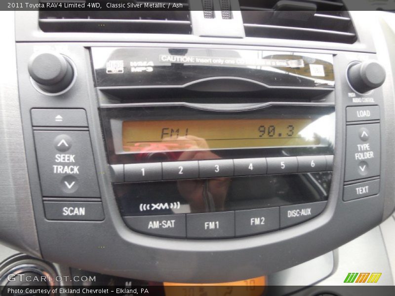 Classic Silver Metallic / Ash 2011 Toyota RAV4 Limited 4WD