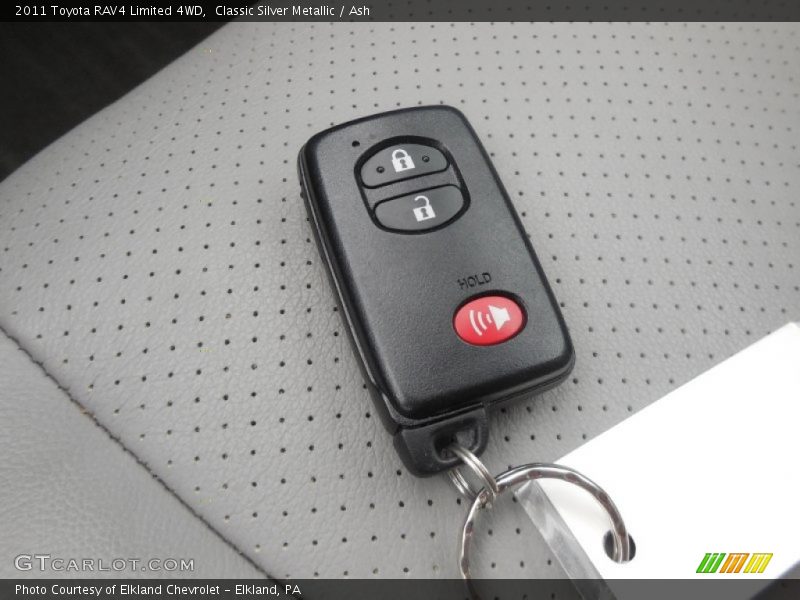 Classic Silver Metallic / Ash 2011 Toyota RAV4 Limited 4WD