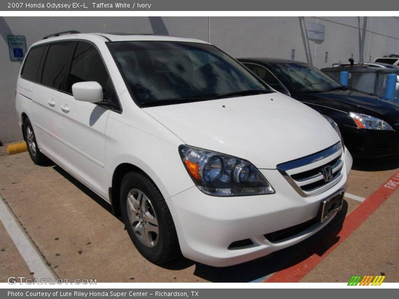Taffeta White / Ivory 2007 Honda Odyssey EX-L