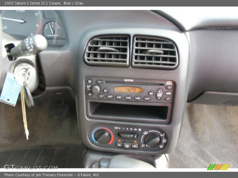 Blue / Gray 2002 Saturn S Series SC1 Coupe