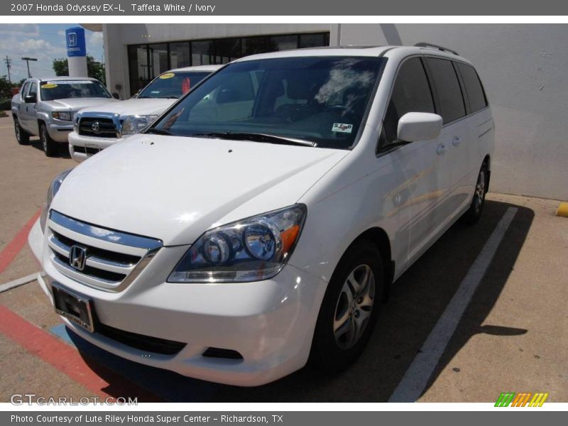 Taffeta White / Ivory 2007 Honda Odyssey EX-L
