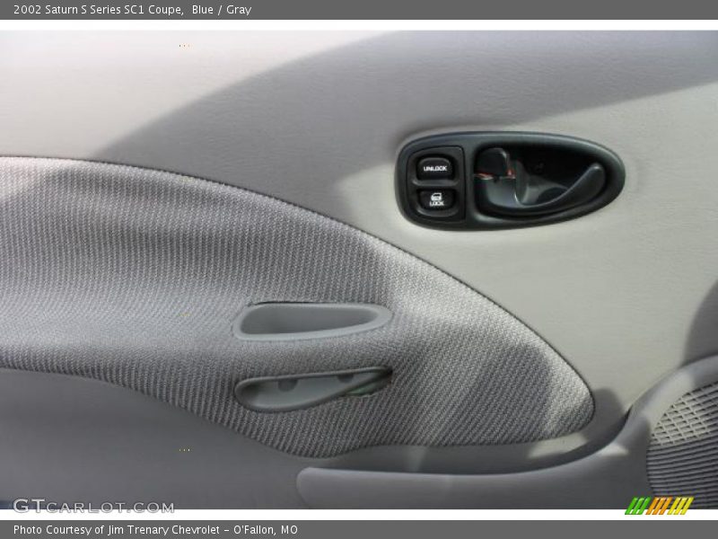 Blue / Gray 2002 Saturn S Series SC1 Coupe