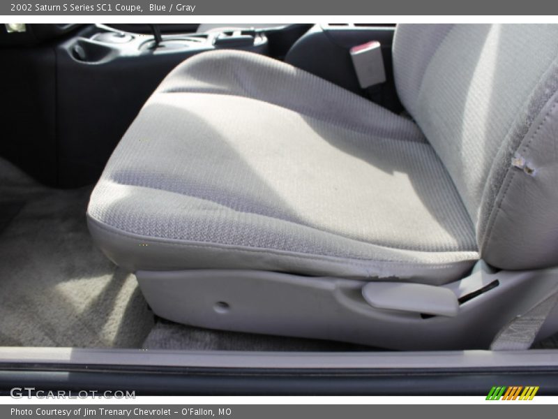 Blue / Gray 2002 Saturn S Series SC1 Coupe