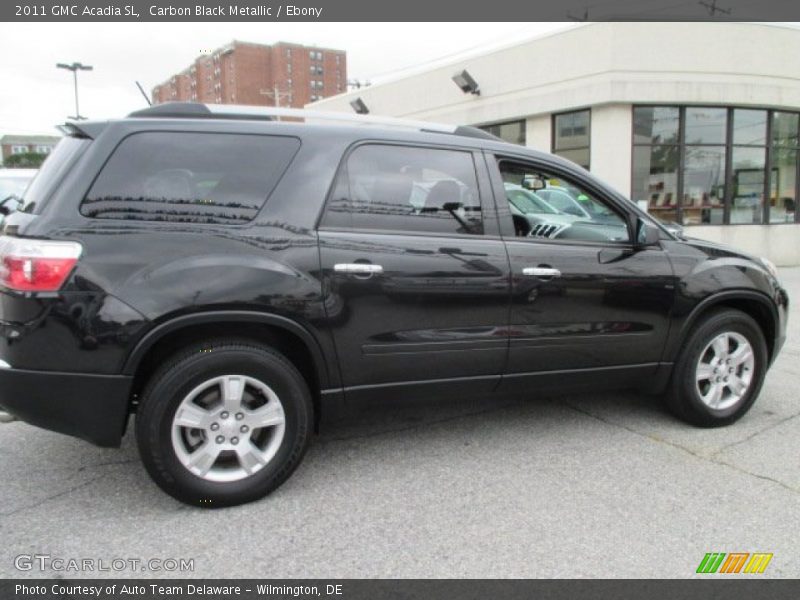 Carbon Black Metallic / Ebony 2011 GMC Acadia SL