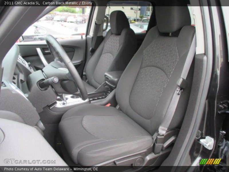 Carbon Black Metallic / Ebony 2011 GMC Acadia SL