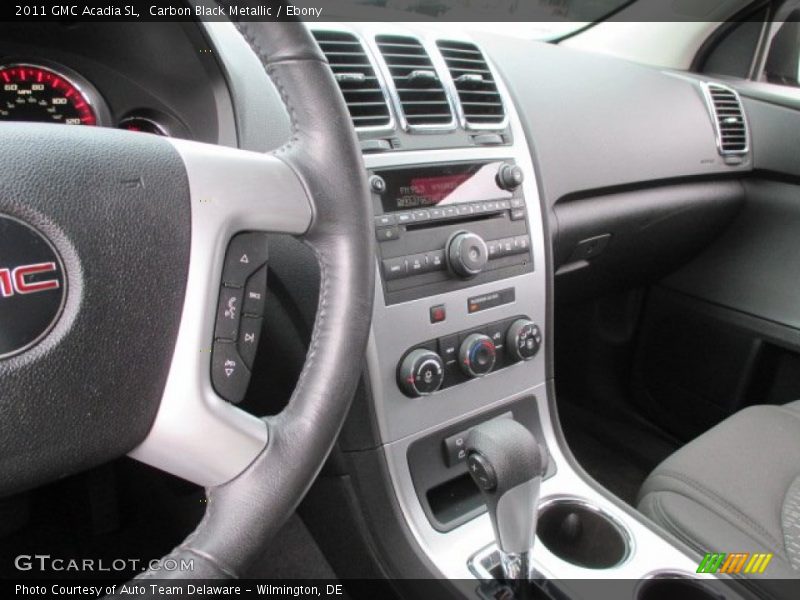 Carbon Black Metallic / Ebony 2011 GMC Acadia SL