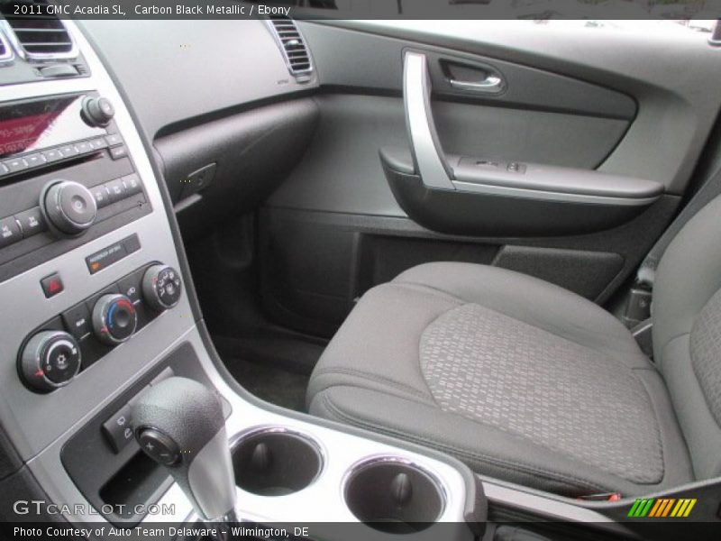 Carbon Black Metallic / Ebony 2011 GMC Acadia SL