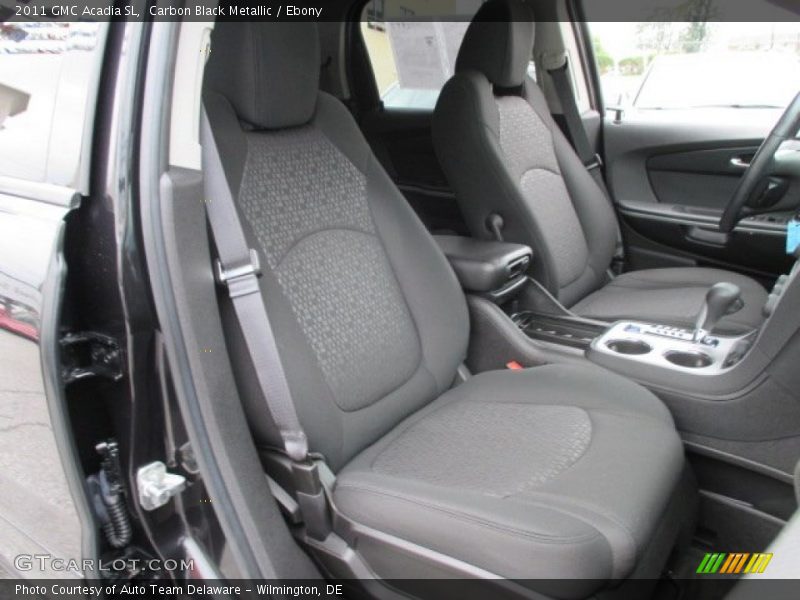 Carbon Black Metallic / Ebony 2011 GMC Acadia SL
