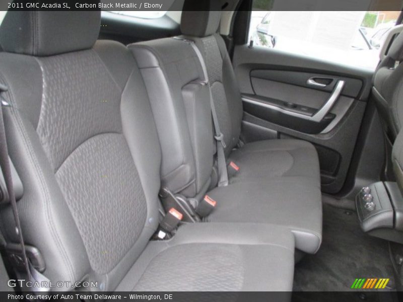 Carbon Black Metallic / Ebony 2011 GMC Acadia SL