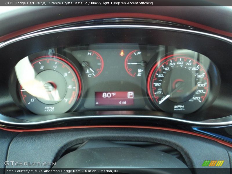  2015 Dart Rallye Rallye Gauges