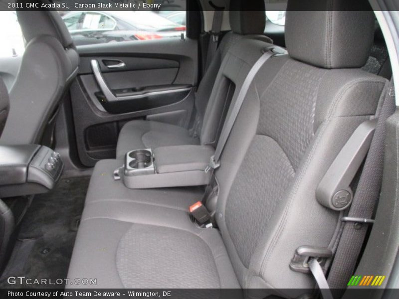 Carbon Black Metallic / Ebony 2011 GMC Acadia SL