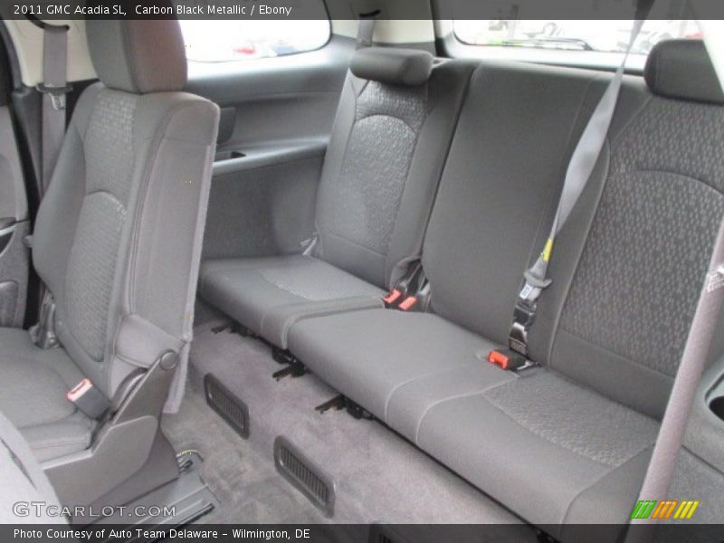 Carbon Black Metallic / Ebony 2011 GMC Acadia SL