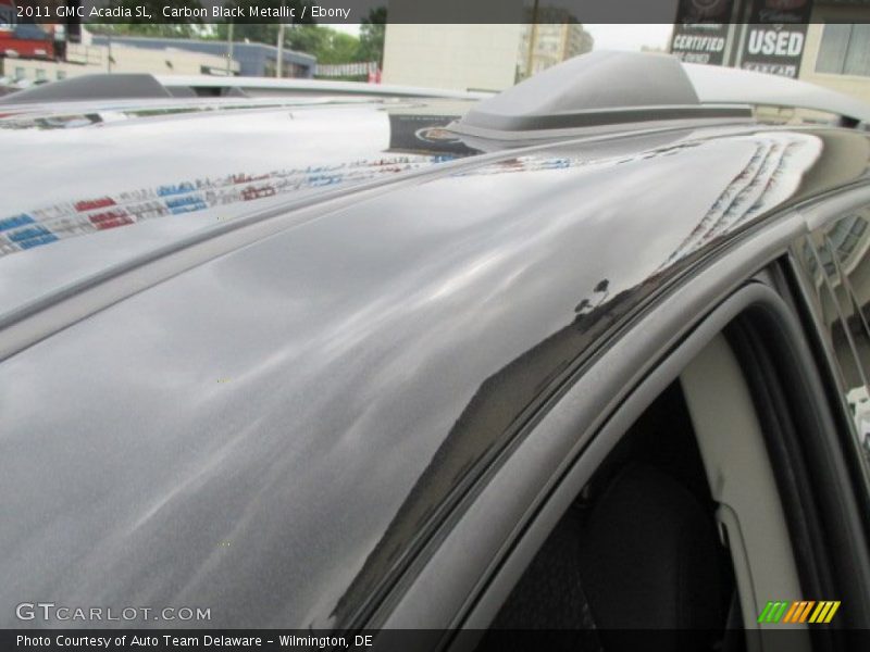 Carbon Black Metallic / Ebony 2011 GMC Acadia SL