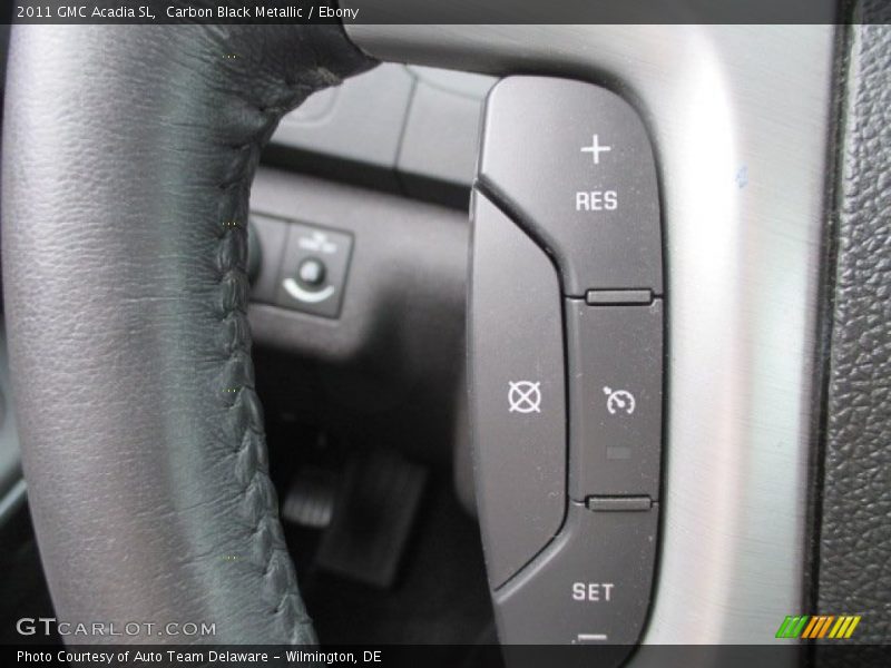 Carbon Black Metallic / Ebony 2011 GMC Acadia SL