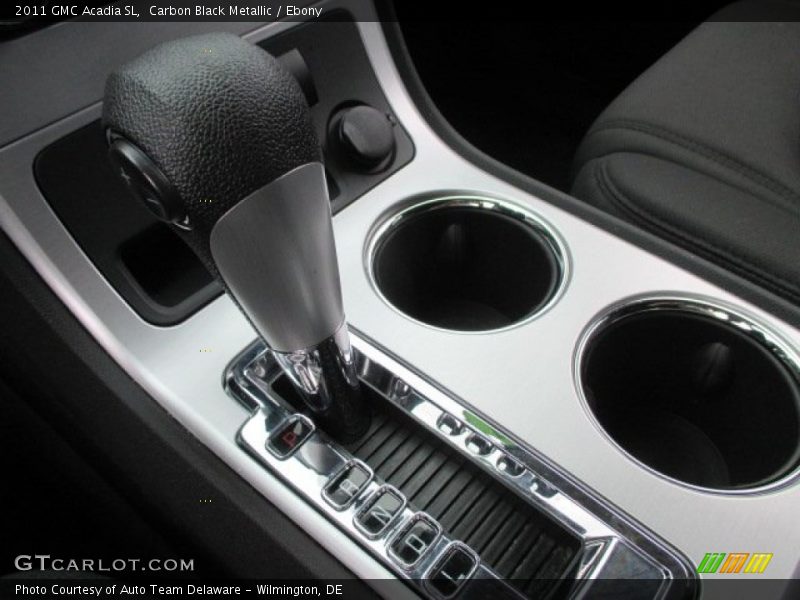 Carbon Black Metallic / Ebony 2011 GMC Acadia SL
