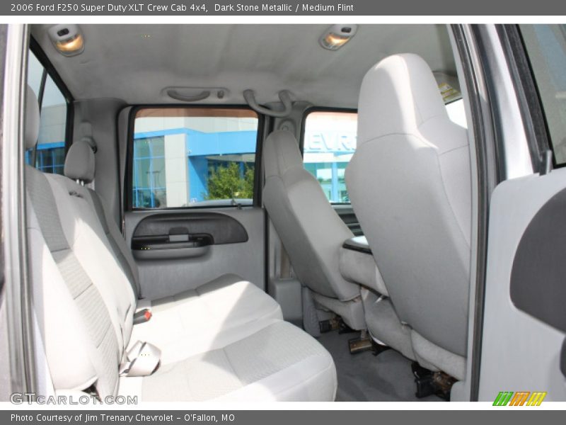 Dark Stone Metallic / Medium Flint 2006 Ford F250 Super Duty XLT Crew Cab 4x4