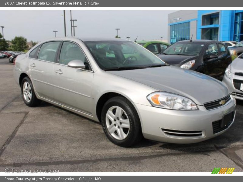 Silverstone Metallic / Gray 2007 Chevrolet Impala LS