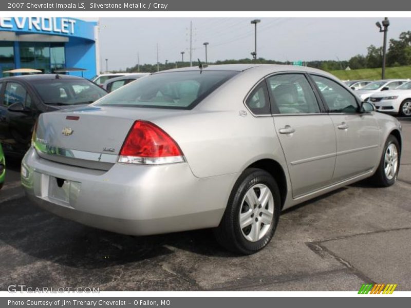 Silverstone Metallic / Gray 2007 Chevrolet Impala LS
