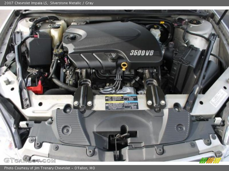 Silverstone Metallic / Gray 2007 Chevrolet Impala LS