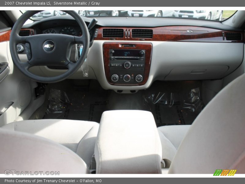 Silverstone Metallic / Gray 2007 Chevrolet Impala LS