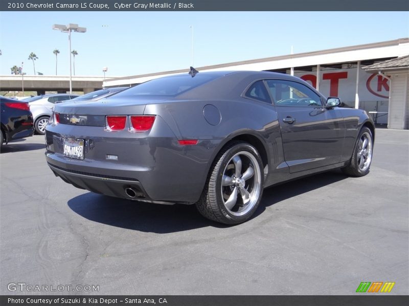 Cyber Gray Metallic / Black 2010 Chevrolet Camaro LS Coupe