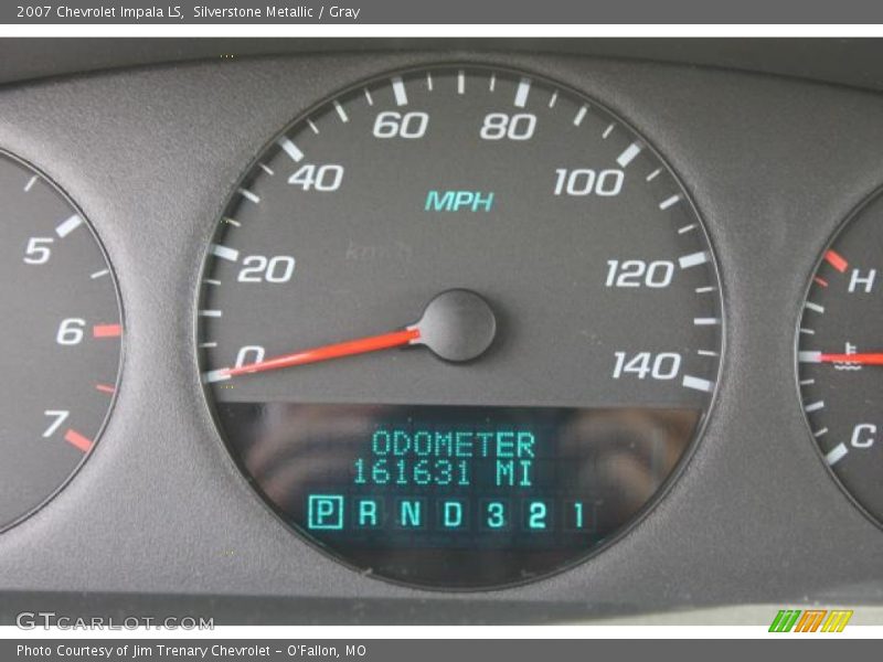 Silverstone Metallic / Gray 2007 Chevrolet Impala LS