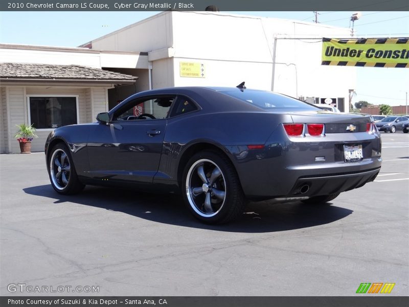 Cyber Gray Metallic / Black 2010 Chevrolet Camaro LS Coupe