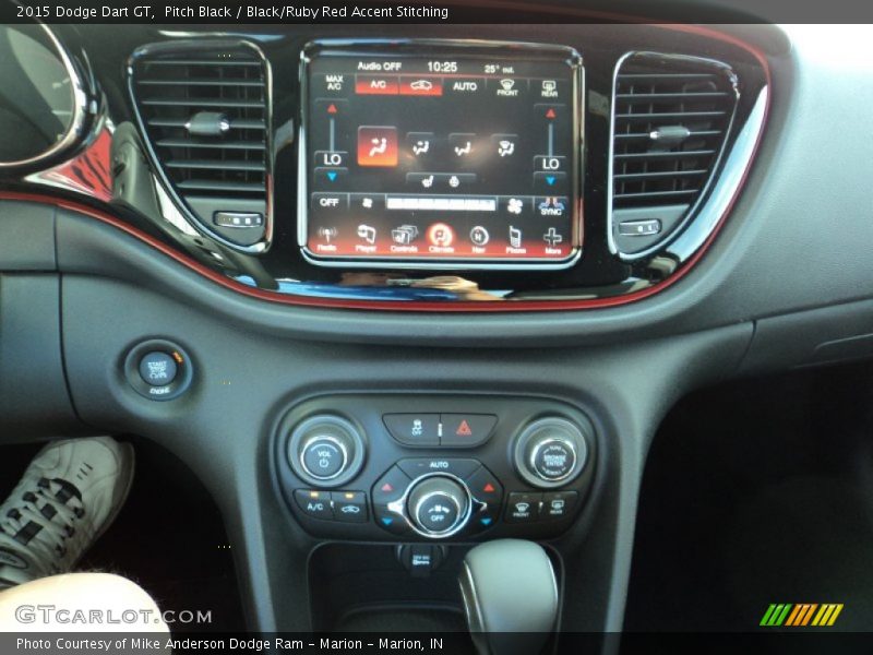 Controls of 2015 Dart GT