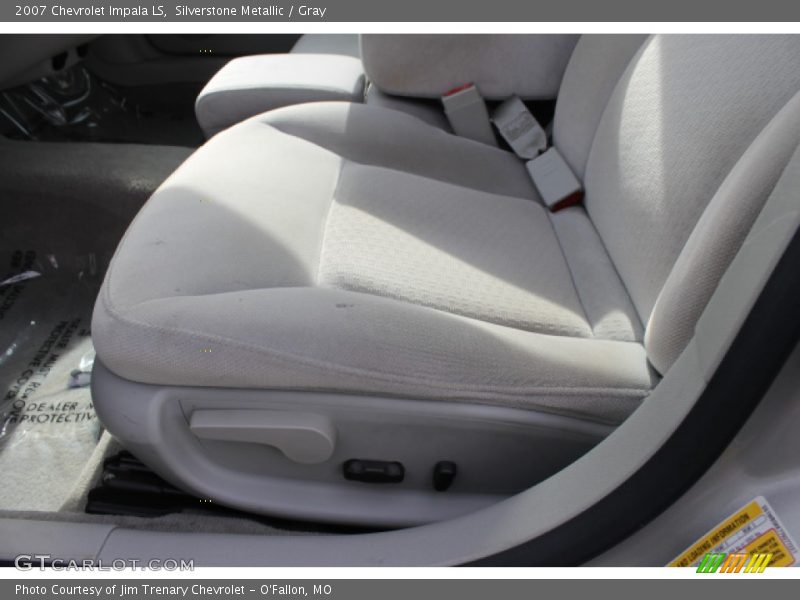 Silverstone Metallic / Gray 2007 Chevrolet Impala LS