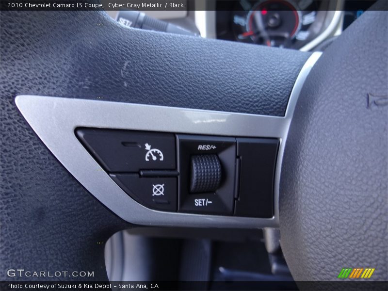 Cyber Gray Metallic / Black 2010 Chevrolet Camaro LS Coupe