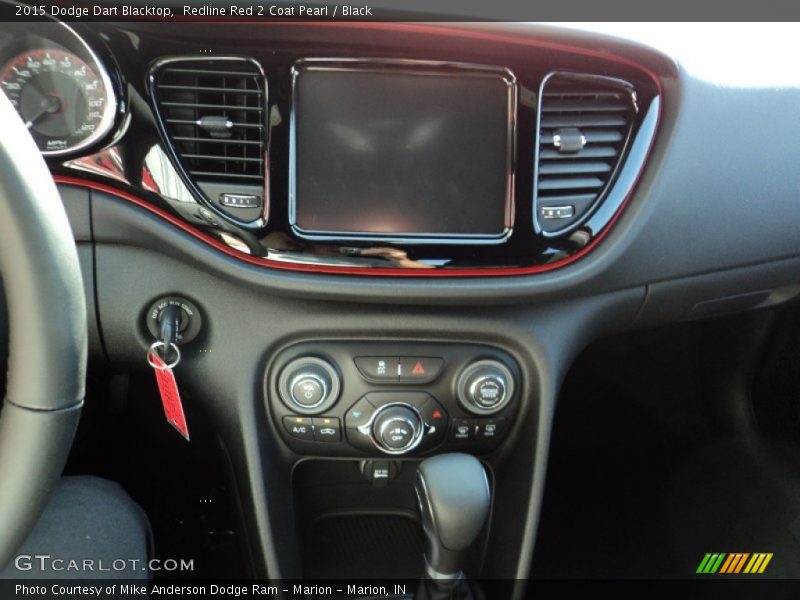 Redline Red 2 Coat Pearl / Black 2015 Dodge Dart Blacktop