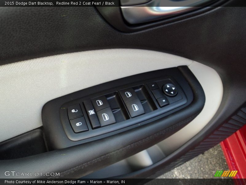 Redline Red 2 Coat Pearl / Black 2015 Dodge Dart Blacktop
