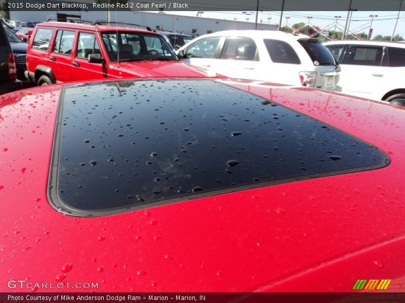 Redline Red 2 Coat Pearl / Black 2015 Dodge Dart Blacktop