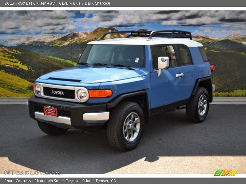 Cavalry Blue / Dark Charcoal 2013 Toyota FJ Cruiser 4WD